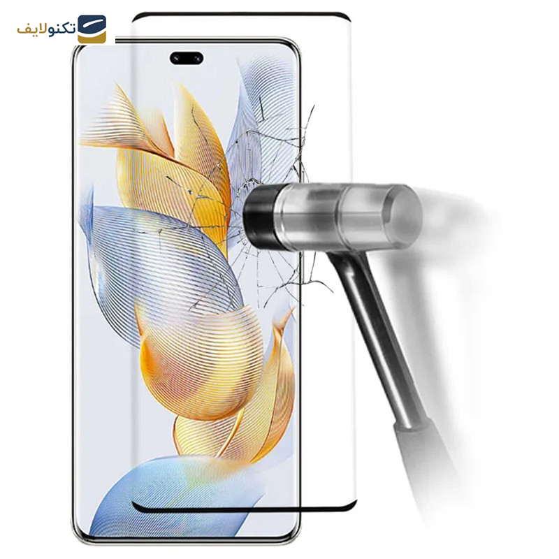 محافظ صفحه نمایش بوف مدل FullGlue-Max مناسب برای گوشی موبایل آنر 90 / 90 Pro - Buff FullGlue-Max Glass Screen Protector For Honor 90 Pro / Honor 90